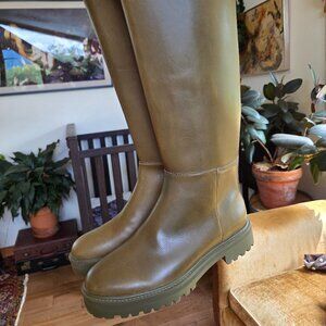 Reformation Olive Over the Knee Boots